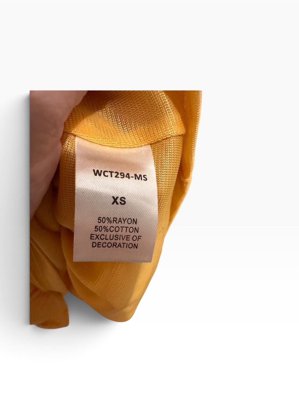 THML Mustard V-Neck Embroidered Ruffle Mini Dress - Picture 5 of 6
